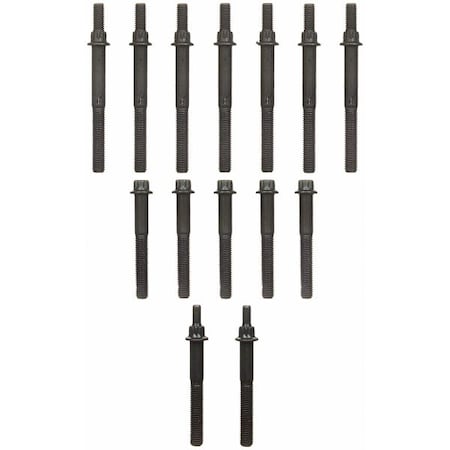 Fel-Pro Head Bolt Set, Es71102 ES71102